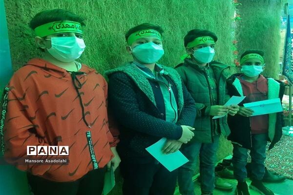 میثاق با حضرت مهدی ( عج الله ) در مدارس شهرستان آباده