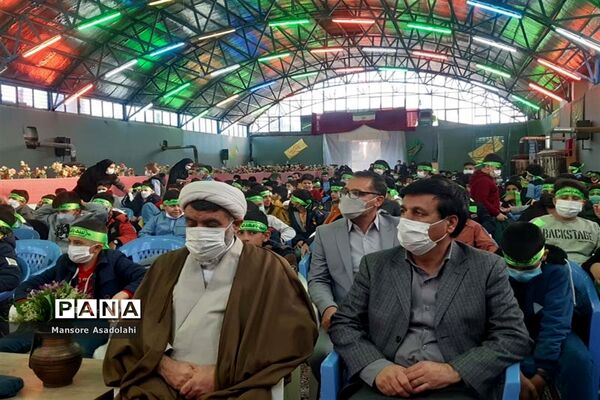 میثاق با حضرت مهدی ( عج الله ) در مدارس شهرستان آباده