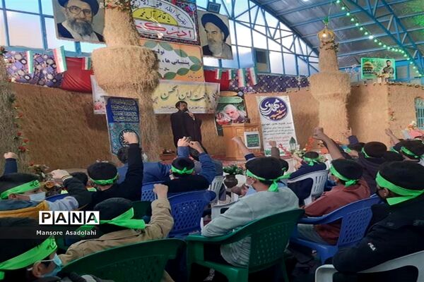 میثاق با حضرت مهدی ( عج الله ) در مدارس شهرستان آباده