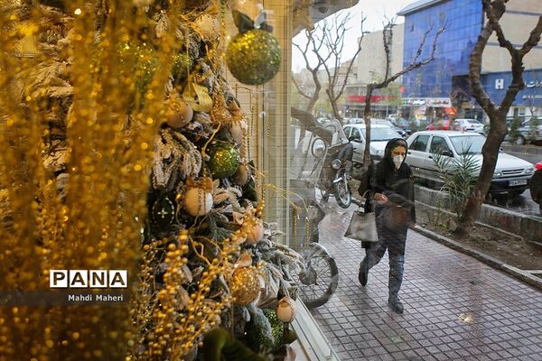 حال و هوای کریسمس در تهران