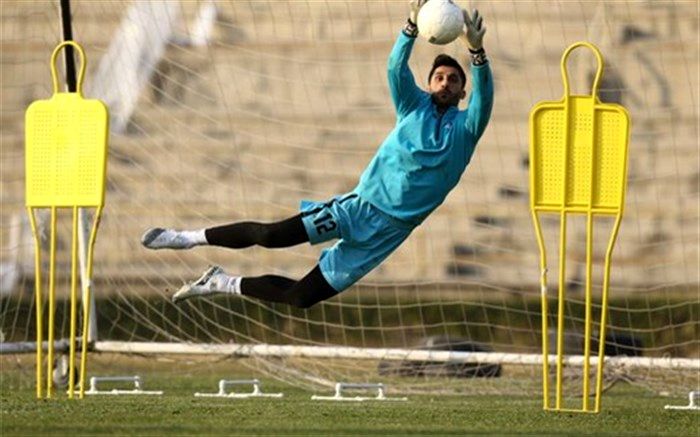 رشید مظاهری با بازیکنان تمرین نکرد