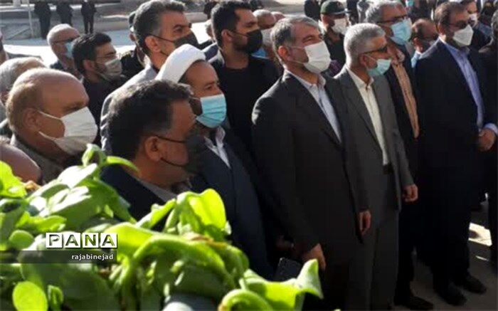 حضور وزیر جهاد کشاورزی به عنوان نماینده دولت، در شهرستان ابرکوه