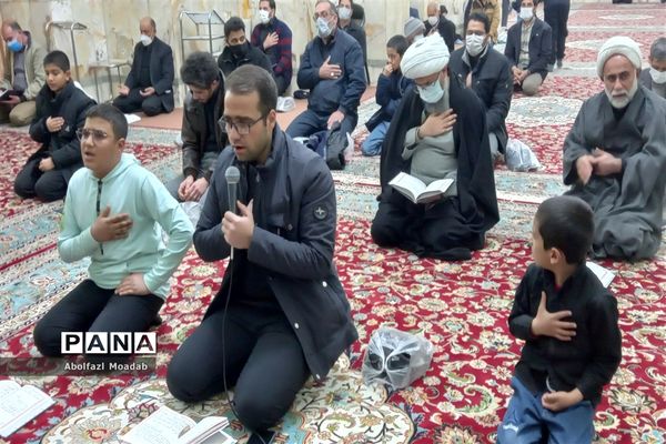 برگزاری مراسم عزاداری دهه اول فاطمیه در آرامگاه شهید مدرس