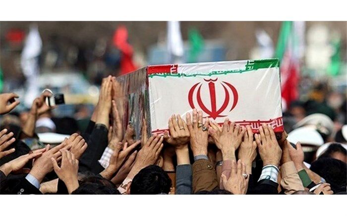 تشییع پیکر شهید علی میرعلیزاده در مشگین‌شهر