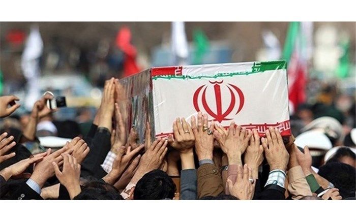 تشییع پیکر شهید علی میرعلیزاده در مشگین‌شهر