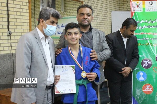 سومین دوره المپیاد استعدادهای برتر ورزشی در رشته جودو  دانش‌آموزان استان بوشهر