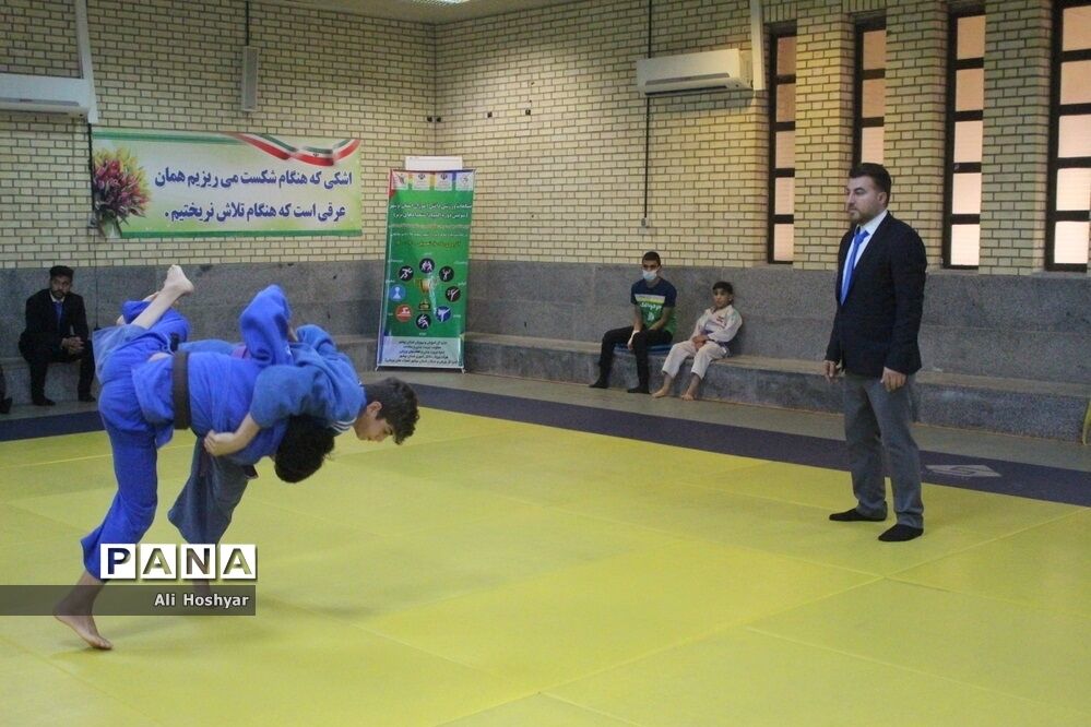 سومین دوره المپیاد استعدادهای برتر ورزشی در رشته جودو  دانش‌آموزان استان بوشهر