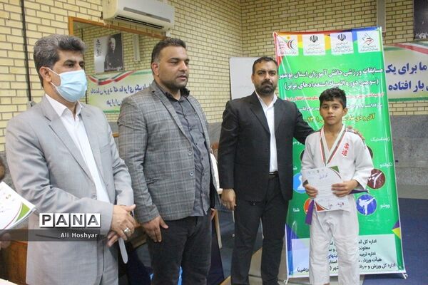 سومین دوره المپیاد استعدادهای برتر ورزشی در رشته جودو  دانش‌آموزان استان بوشهر