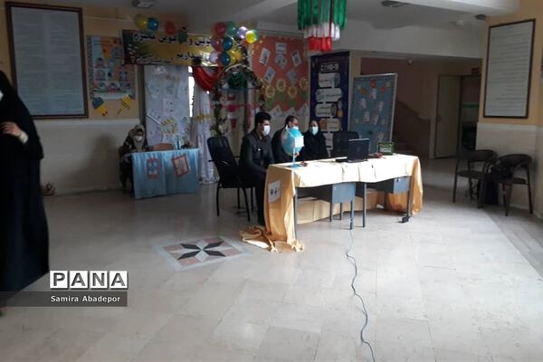 آیین افتتاحیه اتاق بهداشت در آموزشگاه ایران ۲ شهرستان ملارد