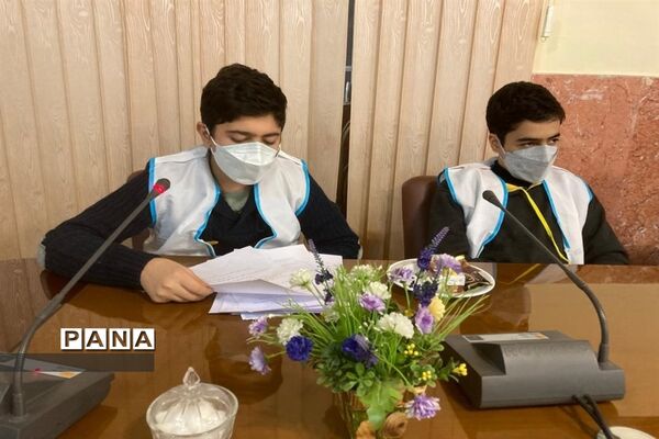 برگزاری انتخابات هیات رئیسه مجلس دانش‌آموزای منطقه 1