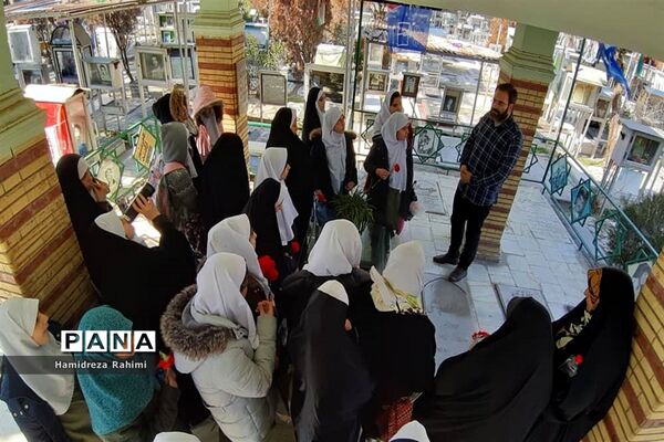 اجرای طرح سفر آسمانی در گلزار شهدای بهشت زهرا(س)تهران