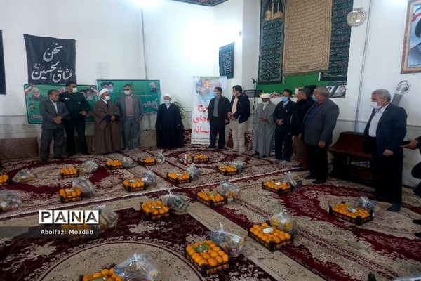 طرح کمک‌های مومنانه شب یلدایی روستای دهنو، خلیل‌آباد