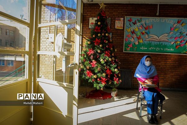 حال و هوای مدارس ارامنه درآستانه سال نو میلادی