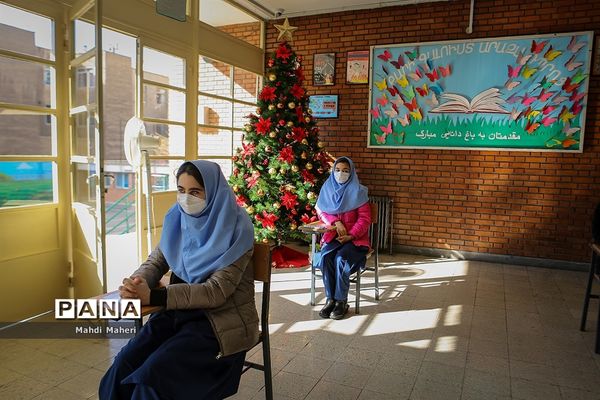 حال و هوای مدارس ارامنه درآستانه سال نو میلادی