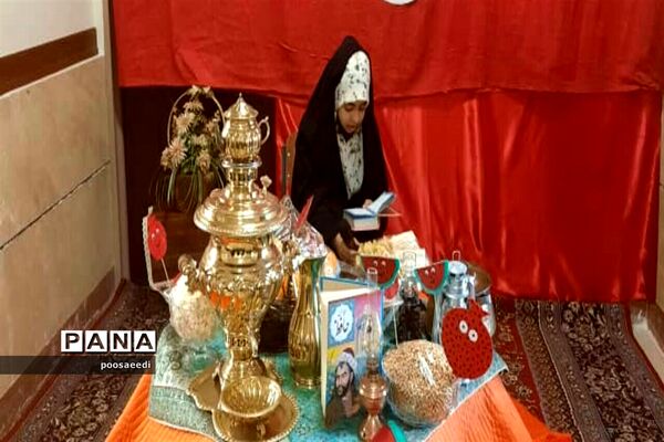 ویژه‌برنامه جشن یلدا در آموزشگاه مهر نوین شهرستان فیروزکوه