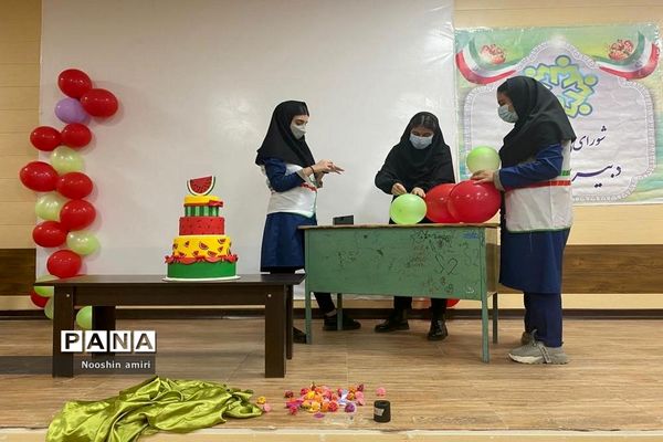 جشن یلدا دبیرستان ام ابیها بوشهر