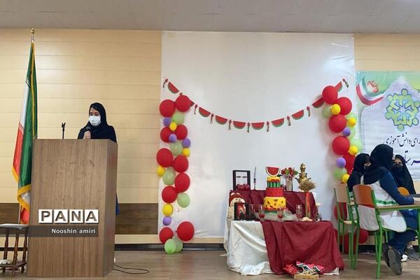جشن یلدا دبیرستان ام ابیها بوشهر