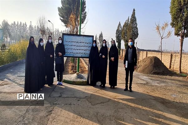 برگزاری جلسه حلقه‌های صالحین در امامزاده علی جوادآباد