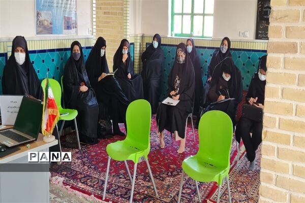 برگزاری جلسه حلقه‌های صالحین در امامزاده علی جوادآباد