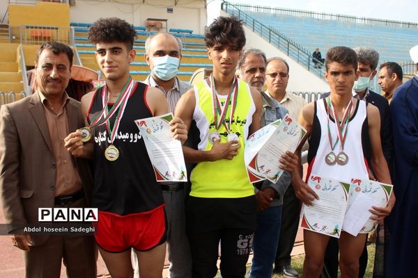 سومین دوره المپیاد استعدادهای برتر ورزشی رشته دو ومیدانی در بوشهر
