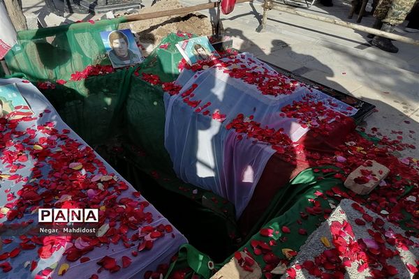 مراسم تشییع شهید عبدالله پولادوند