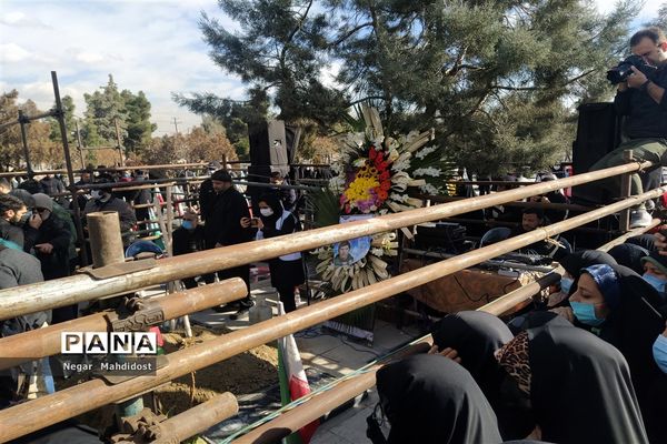 مراسم تشییع شهید عبدالله پولادوند