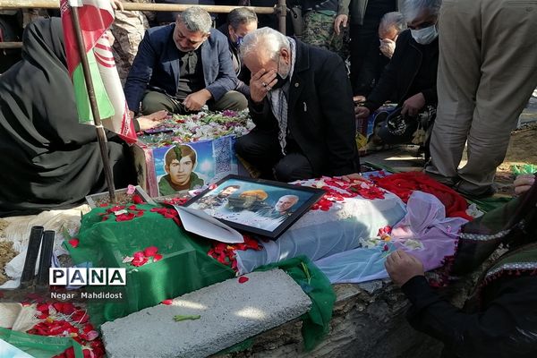 مراسم تشییع شهید عبدالله پولادوند