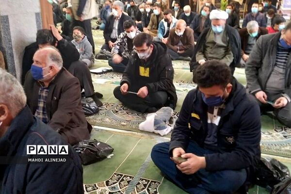 آیین نماز جمعه شهرستان پردیس در مسجد الغدیر