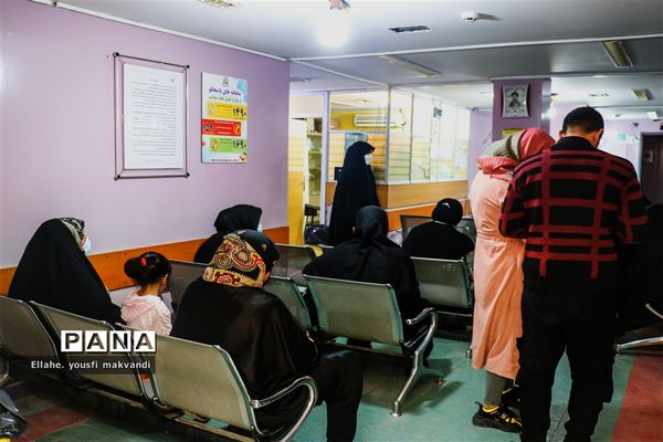 ویزیت رایگان بیماران در شهرستان امیدیه