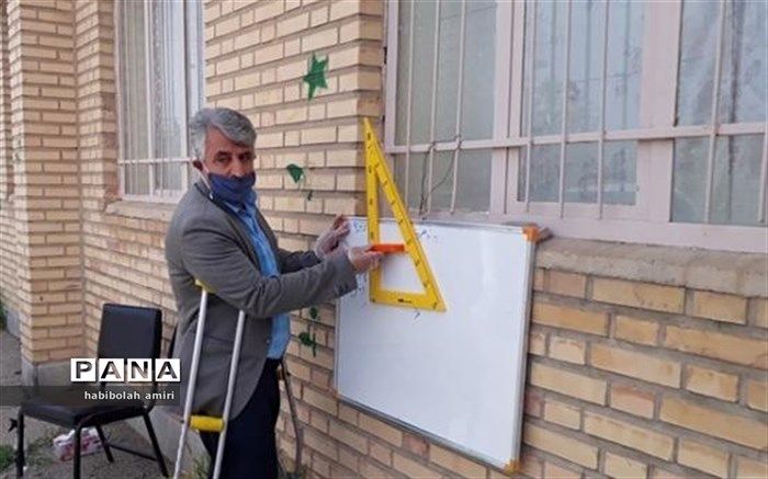 حکایتی از عشق معلمی در دل محرومیت؛ اینجا چراغی روشن است