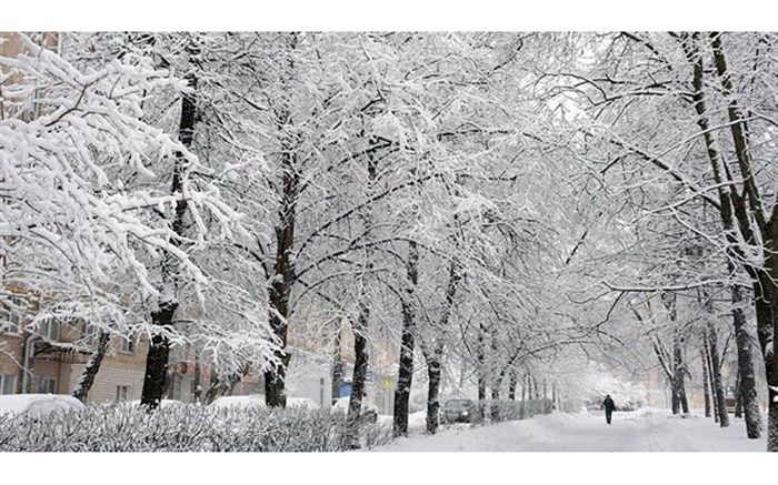 ارتفاع برف در برخی محورهای کوهستانی گیلان به ۵۰ سانتیمتر رسید