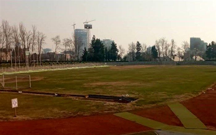 وضعیت چمن ورزشگاه آرارات در شرایط مطلوبی قرار ندارد