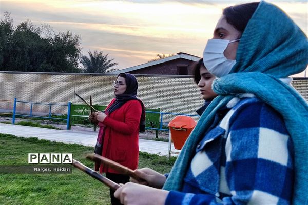 اولین»پرفورمنس آرت«  تعلیمی و تربیتی در استان خوزستان