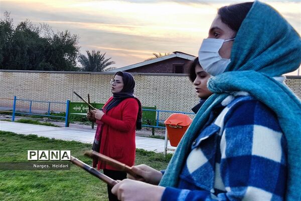 اولین»پرفورمنس آرت«  تعلیمی و تربیتی در استان خوزستان