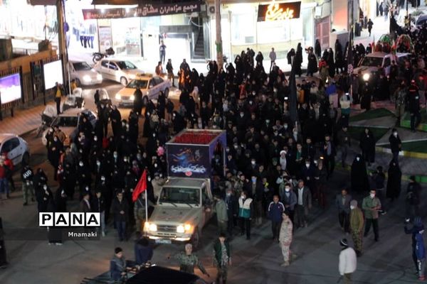 مراسم باشکوه استقبال از پیکر پاک شهیدگمنام هشت سال دفاع مقدس باحضور مردم شهید پرور آران و بیدگل