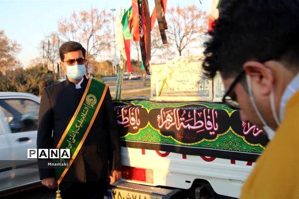 مراسم باشکوه استقبال از پیکر پاک شهیدگمنام هشت سال دفاع مقدس باحضور مردم شهید پرور آران و بیدگل