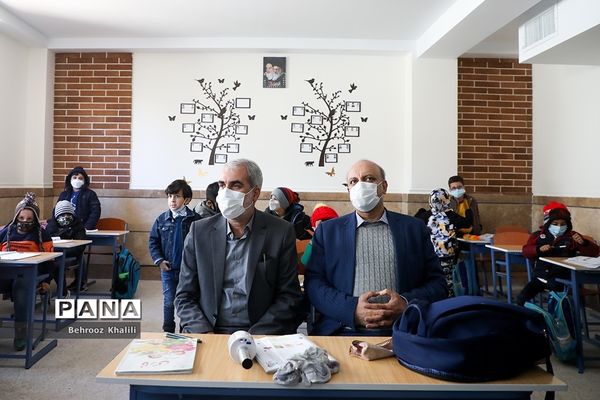 مراسم روز ملی ایمنی در برابر زلزله  و افتتاح مدرسه خیرساز زرین تاج ناصری