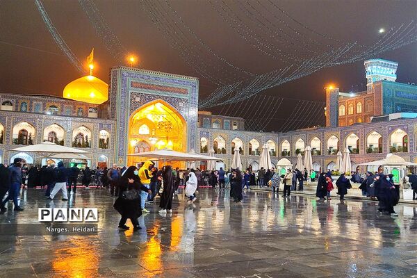 حال هوای زائران حرم مطهر امام رضا(ع)