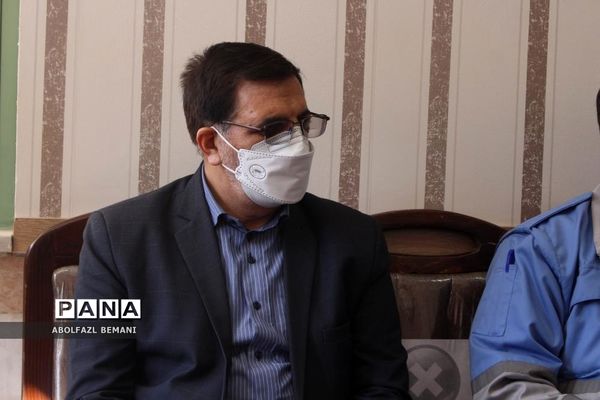 اجرای تمرین آمادگی دانش‌آموزان در برابر بلایای طبیعی