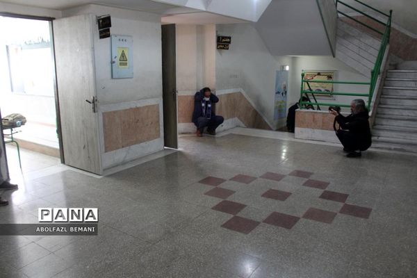 اجرای تمرین آمادگی دانش‌آموزان در برابر بلایای طبیعی