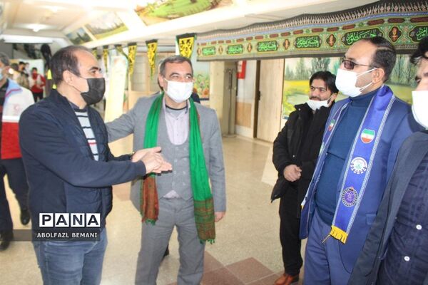 اجرای تمرین آمادگی دانش‌آموزان در برابر بلایای طبیعی