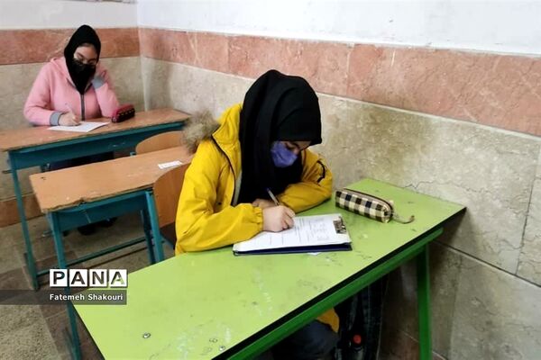 برگزاری آزمون حضوری دی 1400در واحدهای آموزشی اسلامشهر