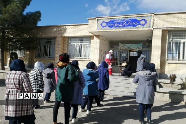 برگزاری مانور زلزله و ایمنی با شعار ایرانی آماده در شهرضا