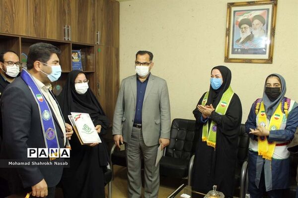 برگزاری پویش نذر نهال در ناحیه یک اهواز
