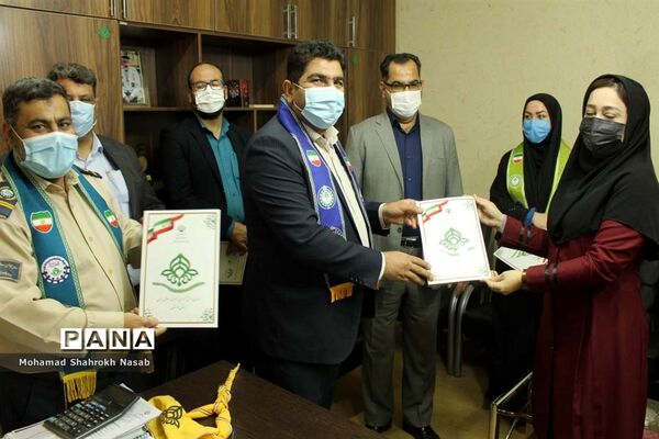 برگزاری پویش نذر نهال در ناحیه یک اهواز