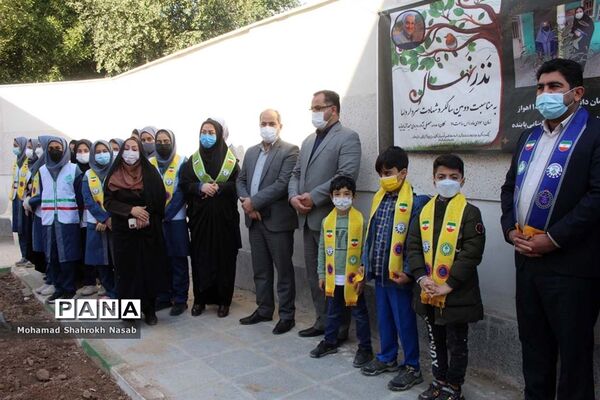 برگزاری پویش نذر نهال در ناحیه یک اهواز