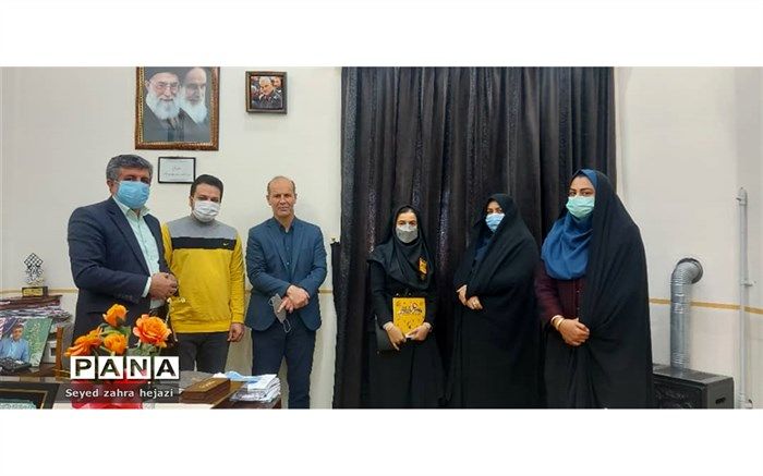 تقدیر از برگزیده جشنواره سراسری رسانش در شهرستان گلوگاه