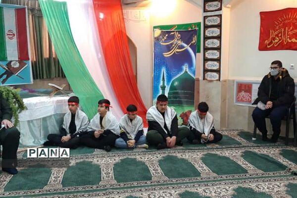 برگزاری مراسم حماسه ۹ دی در آموزش و پرورش رودهن