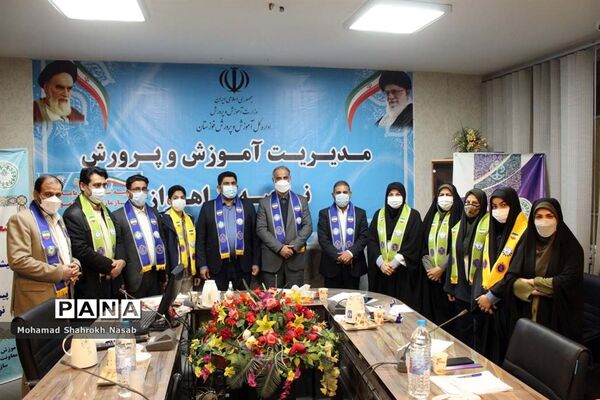 نشست شورای برنامه‌ریزی سازمان دانش آموزی ناحیه 4 اهواز