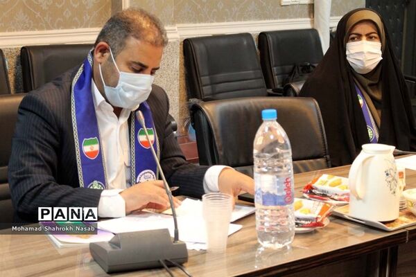 نشست شورای برنامه‌ریزی سازمان دانش آموزی ناحیه 4 اهواز